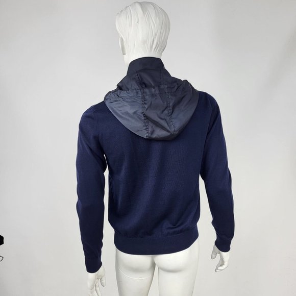 Louis Vuitton Men's Navy Color Block Technical Nylon Jacket - Picture 3 of 16